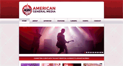 Desktop Screenshot of americangeneralmedia.com