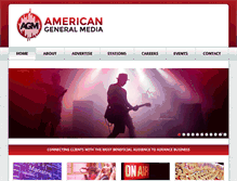 Tablet Screenshot of americangeneralmedia.com